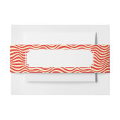 Gestreepte achtergrond uitnodigingen wikkel (Voorkant Voorbeeld)