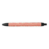 Gestreepte achtergrond zwarte inkt pen (Voorkant)