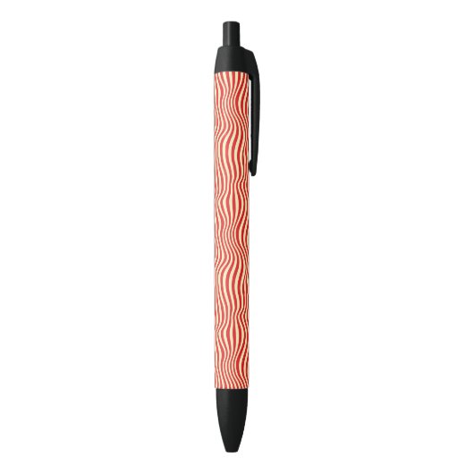 Gestreepte achtergrond zwarte inkt pen (Achterkant (Verticaal))