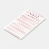 Gestreepte artistieke Waterverf geschilderd om te  Post-it® Notes (Schuin)