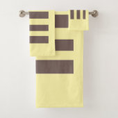 Gestreepte Bad Handdoek (Insitu)