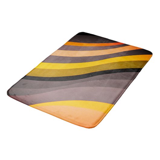 Gestreepte Badmat (Gekanteld)