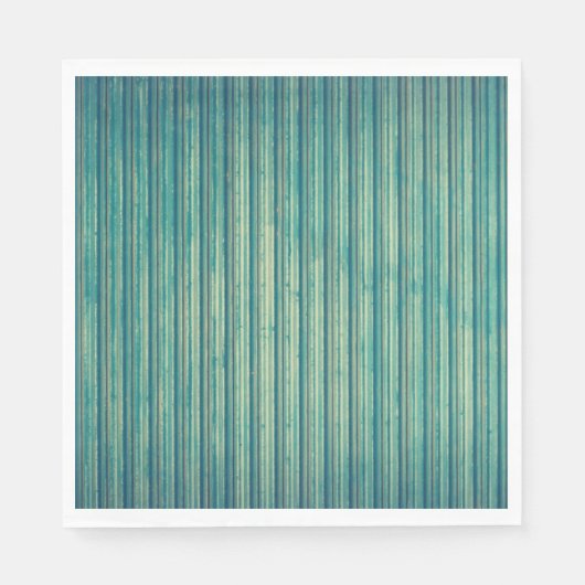 Gestreepte blauwe lijnen servet (Voorkant)