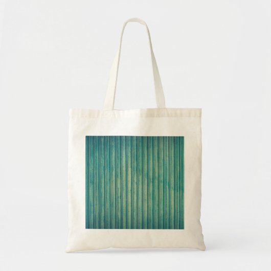 Gestreepte blauwe lijnen tote bag (Voorkant)