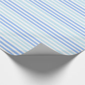 Gestreepte bluffpapier cadeaupapier (Hoek)