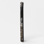 Gestreepte Bosuil, Strix varia, Michigan Case-Mate iPhone Case (Achterkant/links)