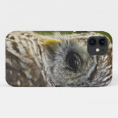 Gestreepte Bosuil, Strix varia, Michigan Case-Mate iPhone Case (Achterkant (horizontaal))