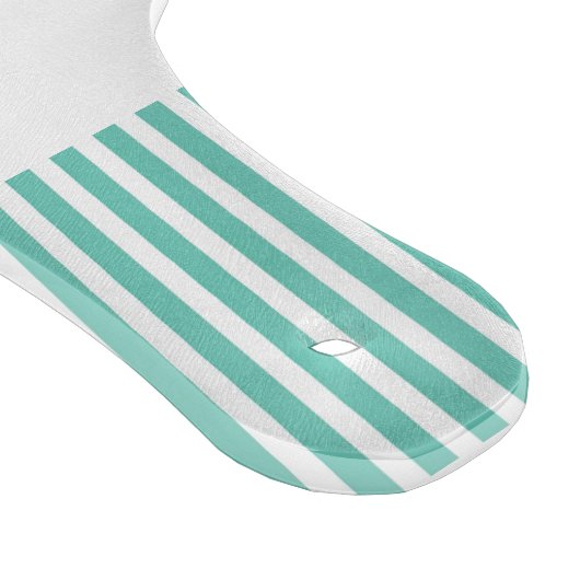 Gestreepte bovenkant van voedselplank snijplank (Hoek)