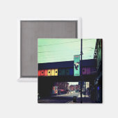 Gestreepte brug magneet (Voorkant / Achterkant)