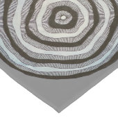 Gestreepte bubbels medium tafelloper (Hoek)