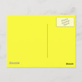 Gestreepte buik briefkaart (Achterkant)