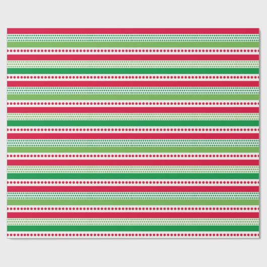 Gestreepte Cadeaupapier (Vlak)