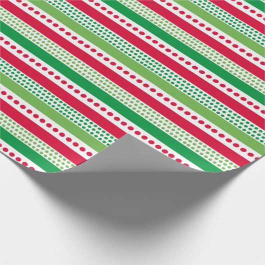 Gestreepte Cadeaupapier (Hoek)