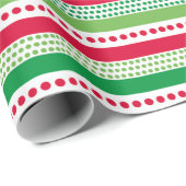 Gestreepte Cadeaupapier (Rol Hoek)