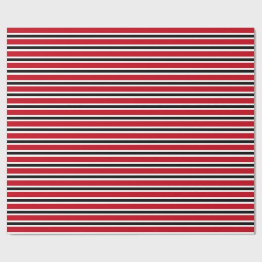 Gestreepte Cadeaupapier (Vlak)