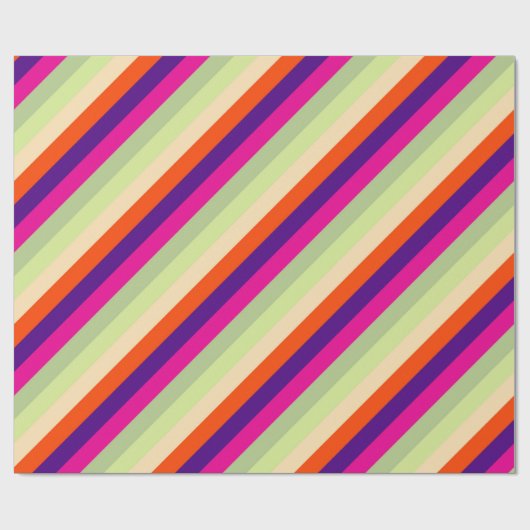 Gestreepte Cadeaupapier (Vlak)