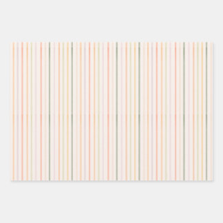 Gestreepte cadeauverpakking inpakpapier vel