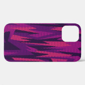 Gestreepte camouflage: Abstract geometrisch patroo Case-Mate iPhone Case (Achterkant (horizontaal))