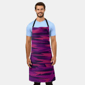 Gestreepte camouflage: Abstract geometrisch patroo Schort (Gedragen)