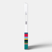 Gestreepte Case-Mate iPhone Case (Achterkant / Links)