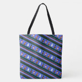 Gestreepte Chilly Gnomies (Klein) Tote Bag (Voorkant)