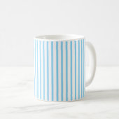 Gestreepte Coquette Aangepaste Geschenken voor Ler Koffiemok (Voorkant rechts)