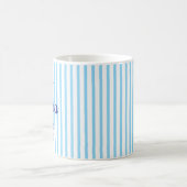 Gestreepte Coquette Aangepaste Geschenken voor Ler Koffiemok (Center)