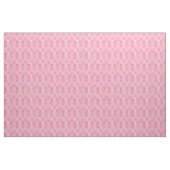 Gestreepte Coquette bogen op roze Stof (Yard (91,4 cm))