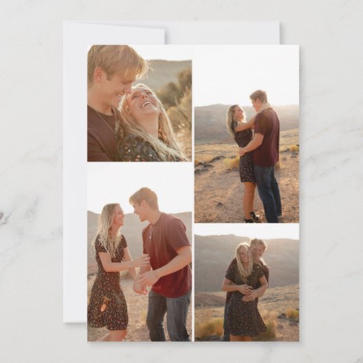 Gestreepte Country Club Stijl Sage Wedding Kaart (Achterkant)