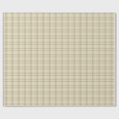 Gestreepte - Crème Cadeaupapier (Vlak)