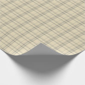 Gestreepte - Crème Cadeaupapier (Hoek)