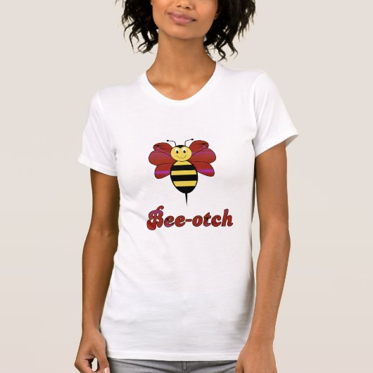 Gestreepte diamant 06 Beeotch Shirt (Voorkant)