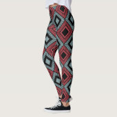 Gestreepte diamanten leggings (Links)