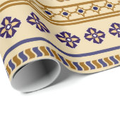 Gestreepte egyptische naadloze patronen. Kleurrijk Cadeaupapier (Rol Hoek)