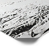 Gestreepte elegantie door het Zee Poster (Hoek)