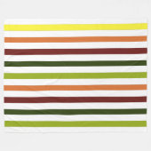 Gestreepte Fleece Deken (Voorkant (Horizontaal))