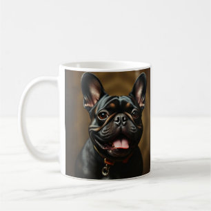 Gestreepte Frenchie Franse Bulldog Hond Huisdier Koffiemok