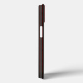 gestreepte gele drum Case-Mate iPhone case (Achterkant / Rechts)