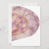 Gestreepte Gemstone | Mauve Let's Celebrate Kaart (Achterkant)