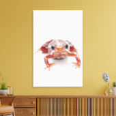 gestreepte gifkikker (epipedobates) canvas afdruk (Insitu (Woonkamer))