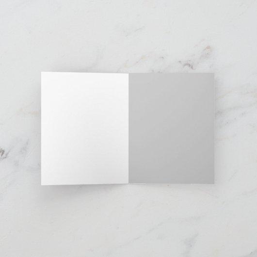 Gestreepte Glimlach Notecard Kaart (Binnen)