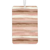 Gestreepte gouden glitter roze luchtverfrisser (Achterkant)