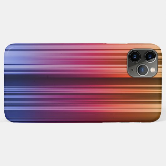 Gestreepte Gradiënt  Case-Mate iPhone Case (Achterkant (horizontaal))