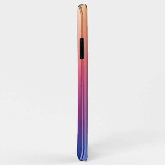 Gestreepte Gradiënt  Case-Mate iPhone Case (Achterkant/rechts)