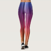 Gestreepte Gradiënt Leggings (Achterkant)