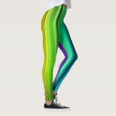 Gestreepte Gradiënt Leggings (Rechts)