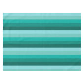 Gestreepte groene kleuren tafelkleed (Voorkant (Horizontaal))