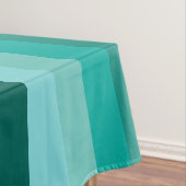 Gestreepte groene kleuren tafelkleed (Voorbeeld)