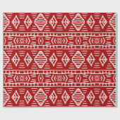 Gestreepte handbeschilderd naadloos patroon met ee cadeaupapier (Vlak)