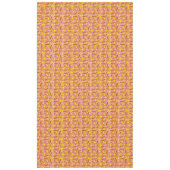 Gestreepte Honkbal Ballpark Hot Dogs Mosterdpatroo Tafelkleed (Voorkant)